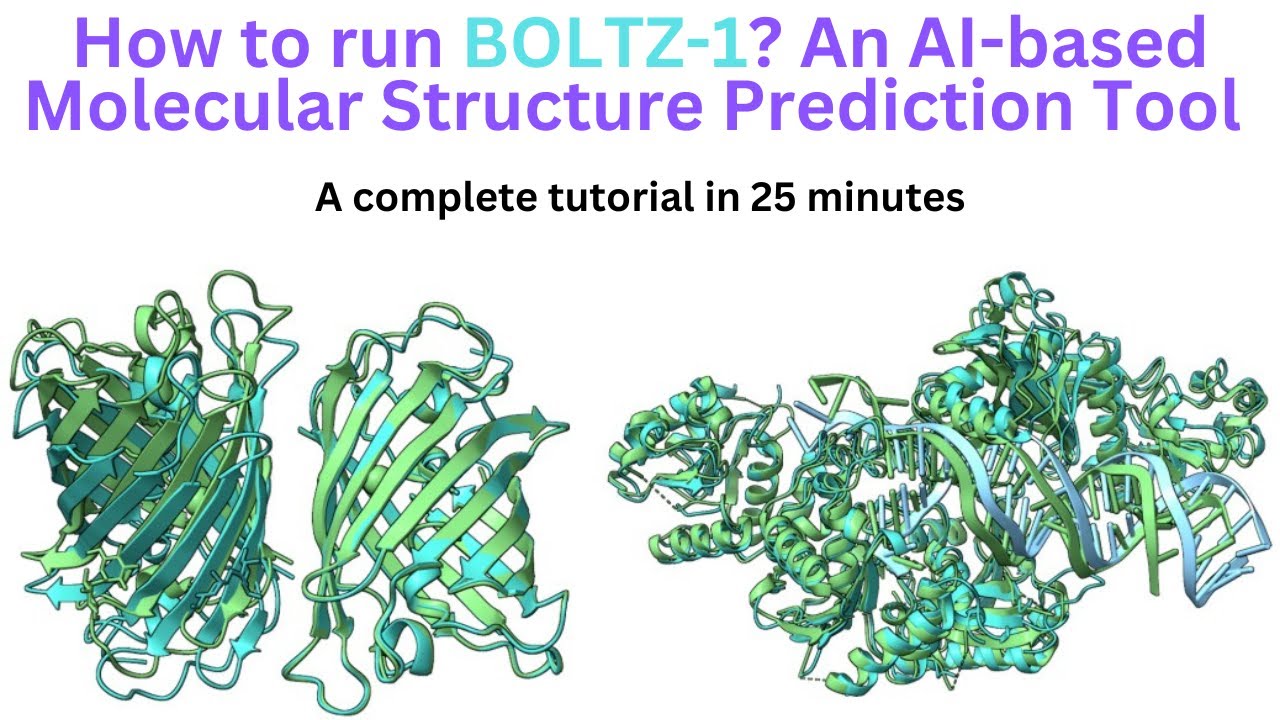 How to run Boltz-1? An AI-based Molecular Structure Prediction Tool.