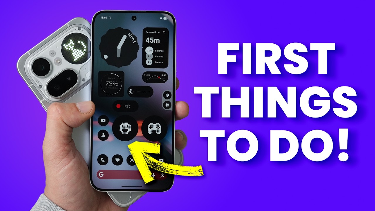 Nothing Phone 4a / 4a PRO - First Things To Do ( 24 Tips & Tricks )