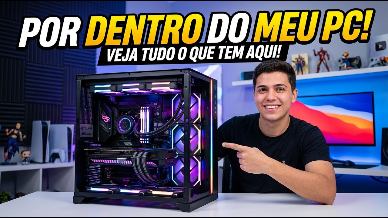 Abri Meu PC! Veja Minhas Configurações Secretas
