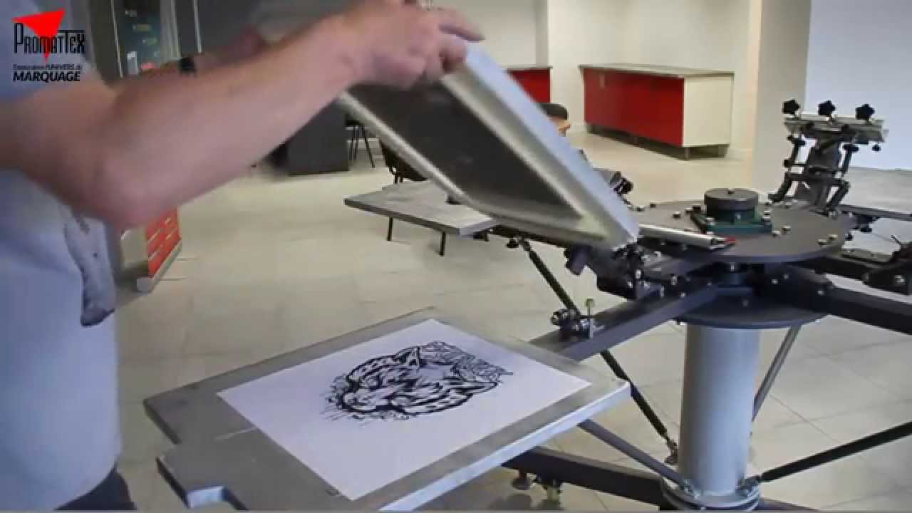 Le pochoir laser en sérigraphie