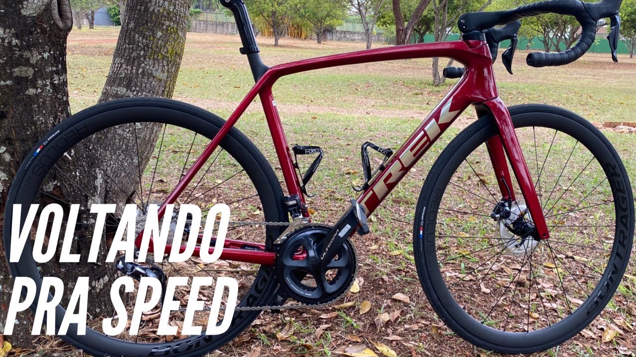 Minha nova bike de estrada CHEGOU!! (Trek Émonda SLR 7 - 2021)