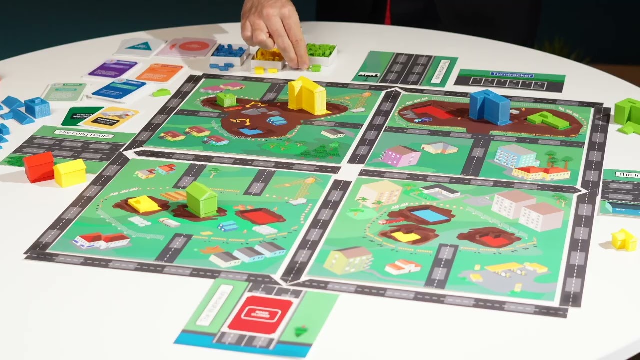 Mimic - Presentation of Construction logistics board game