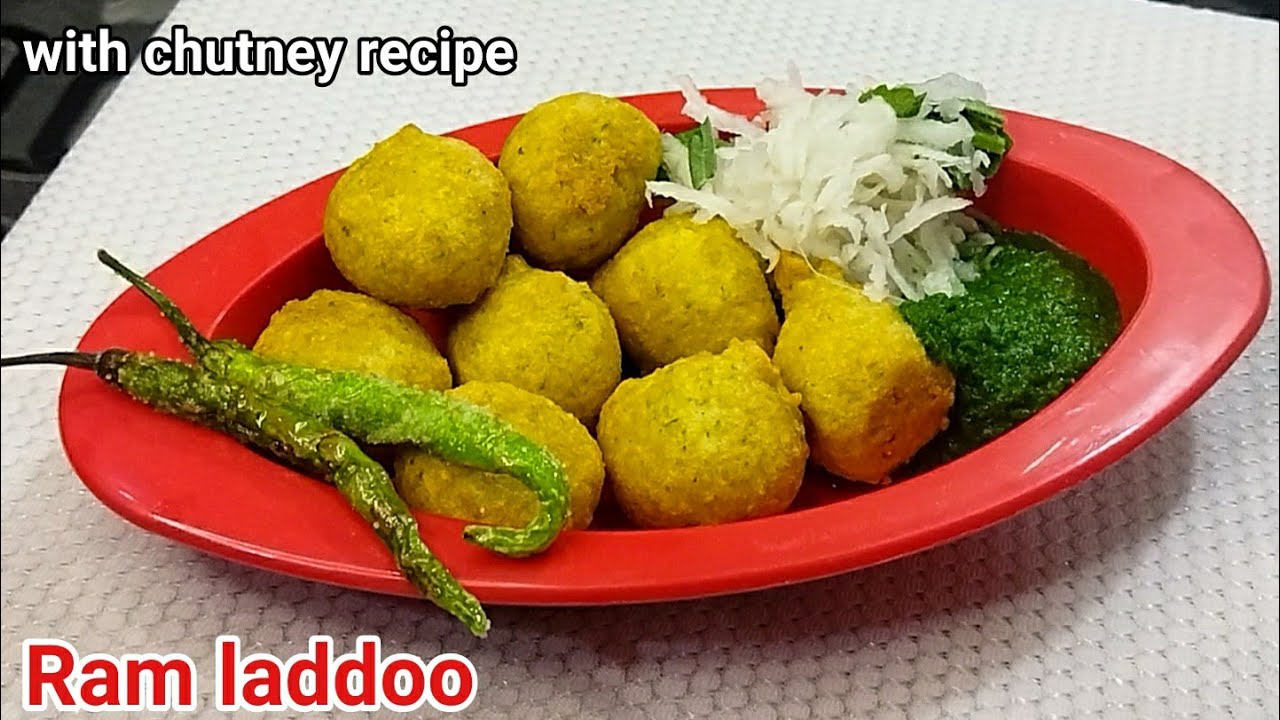 Ram Laddu Recipe | Ram Laddu Kaise Banaye | Dal pakodi chaat recipe | Ram Laddoo | Chatpate snacks