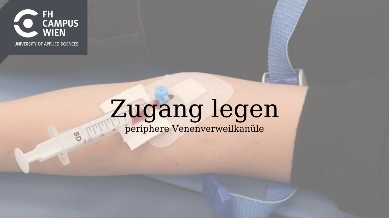 Kontrastmittelapplikation am CT: Setzen eines intravenösen Venflons. Part 2