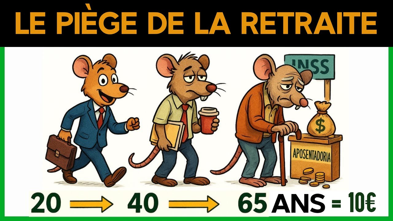 Le piège de la RETRAITE : Tu vas travailler toute ta vie et rester pauvre si tu ignores cela.