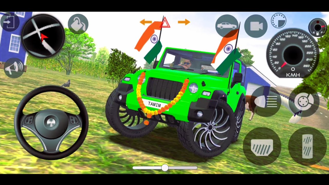 Modified Mahindra Thar Car Games: Indian Cars (Gadi Wala Game) - Car Game Android Gameplay 2026