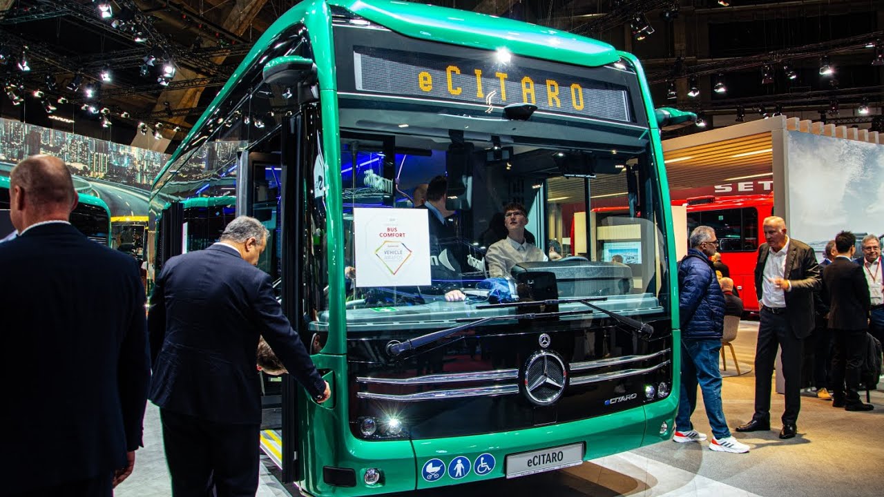 Busworld Europe 2025 Mercedes-Benz eCitaro Gen. 2 Walkaround