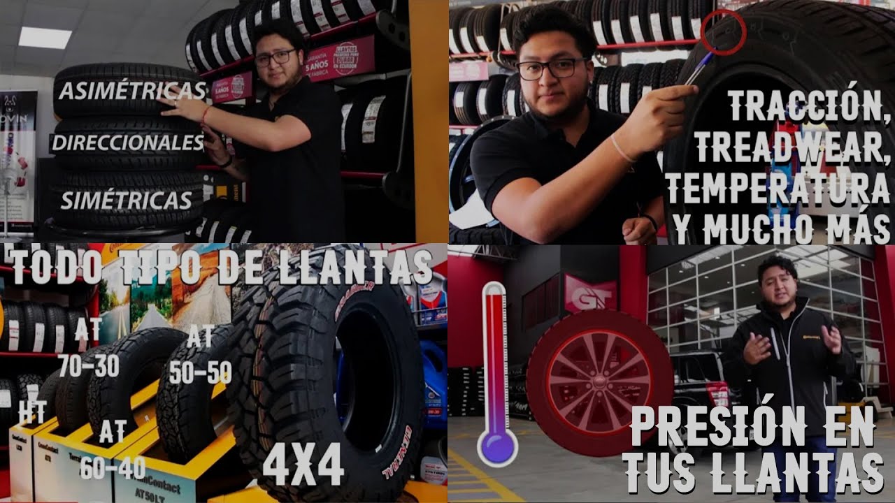 Todo lo que tienes que saber de llantas para vehículos livianos (Recopilación)
