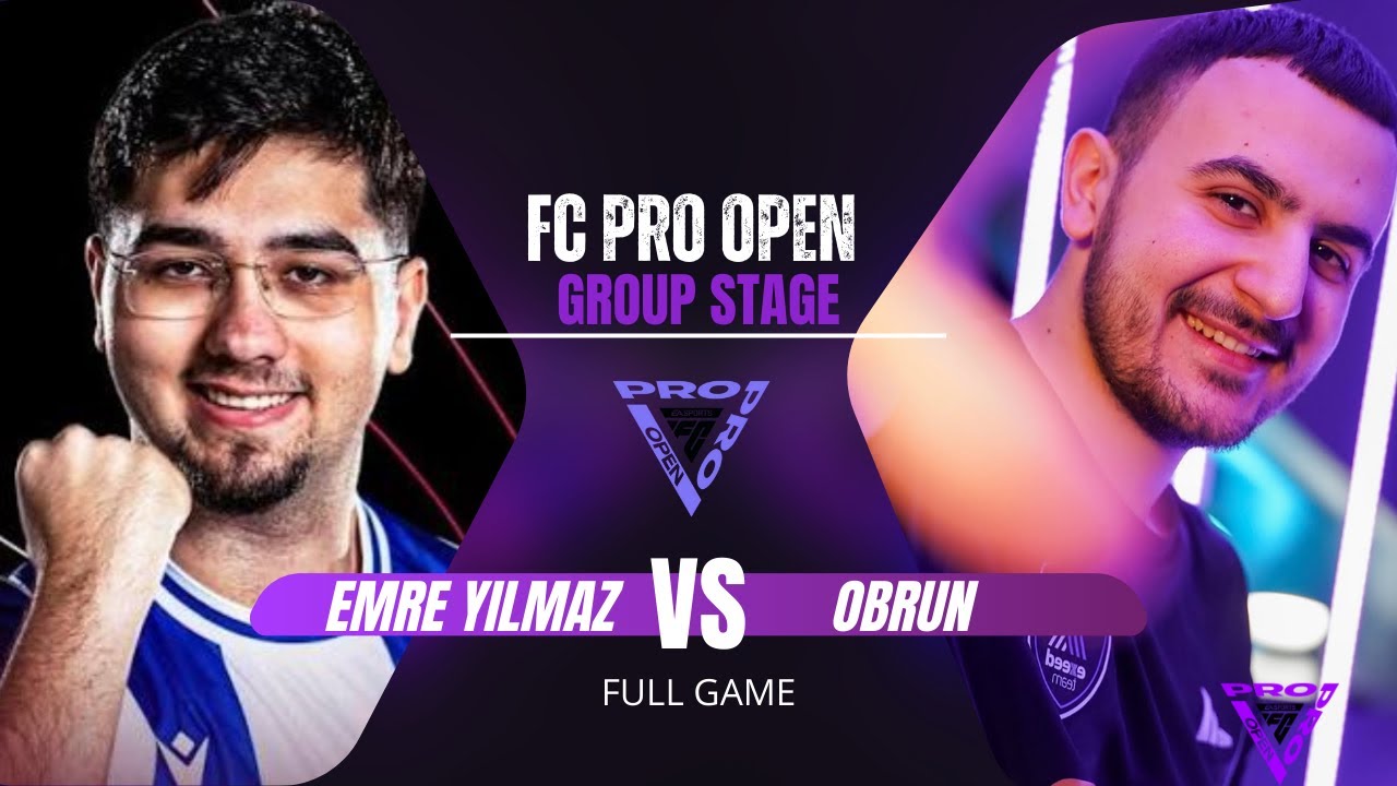 EMRE YILMAZ Takes Down OBRUN in EPIC FC PRO OPEN Match