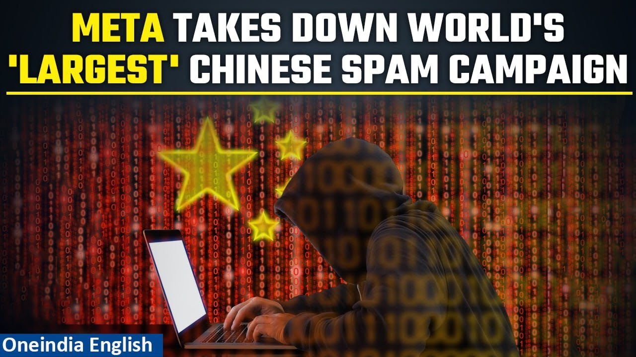 Meta cracks down on Chinese 'Spamouflage' campaign; Jettisons 7700 accounts spreading disinformation