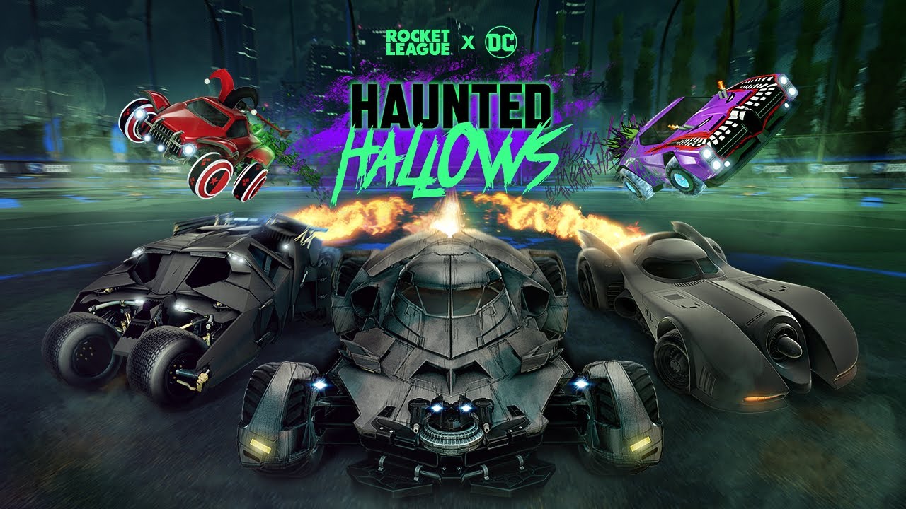 Rocket League Batman Haunted Hallows 2021 Trailer