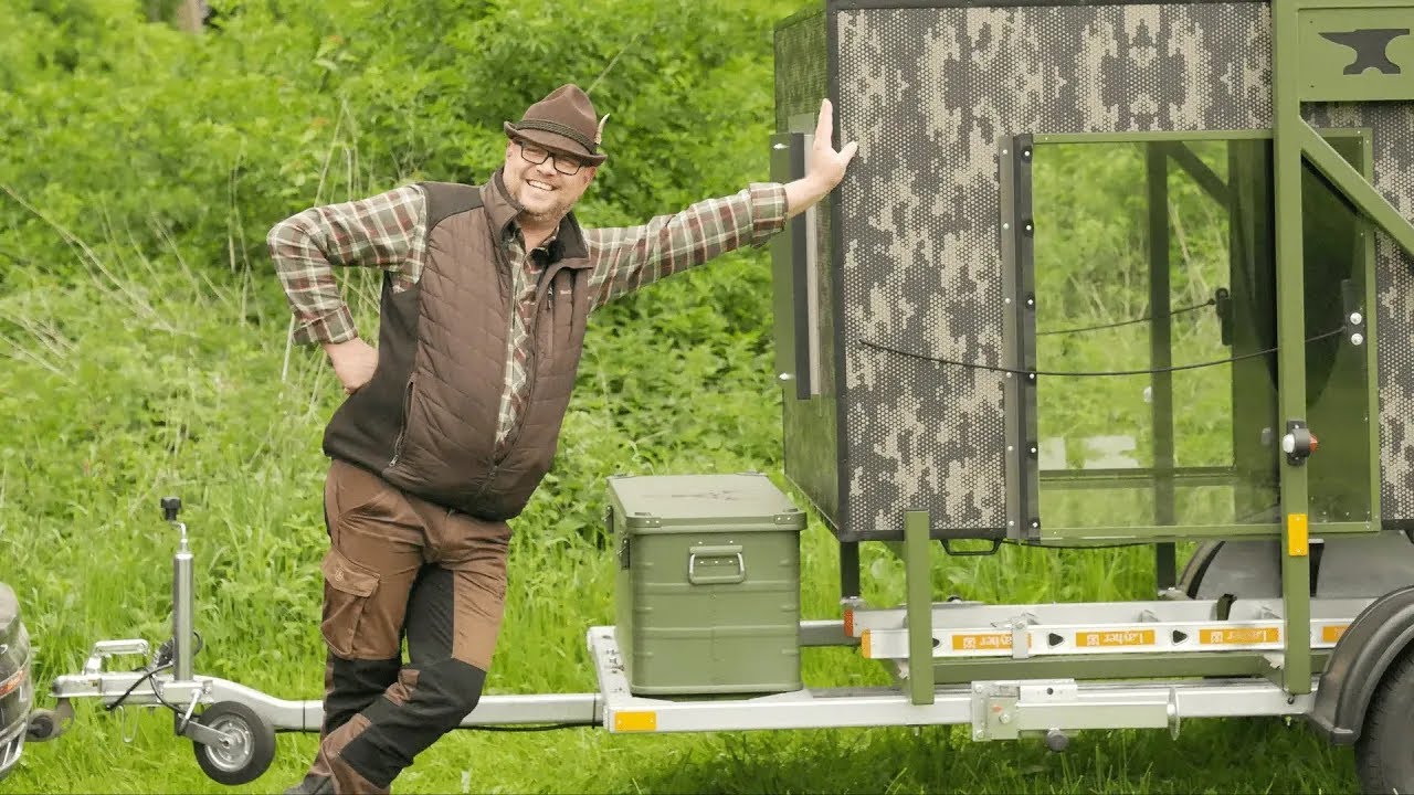 Jagdkanzel Vorstellung - schwarz Forst und Agrar