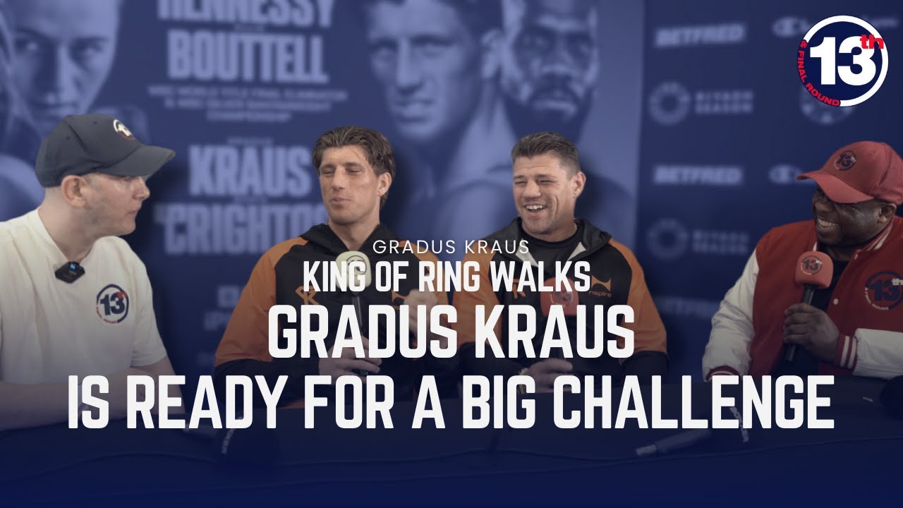 King of Ring Walks  Gradus Kraus is ready for a big challenge #ukboxing #graduskraus