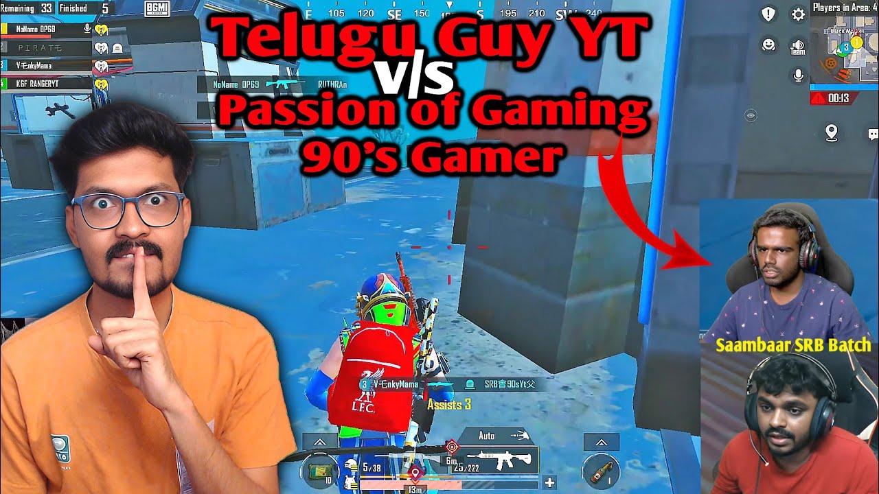Telugu Guy YT vs Sambar Batch🤣 intense Fight in 3.9 Update