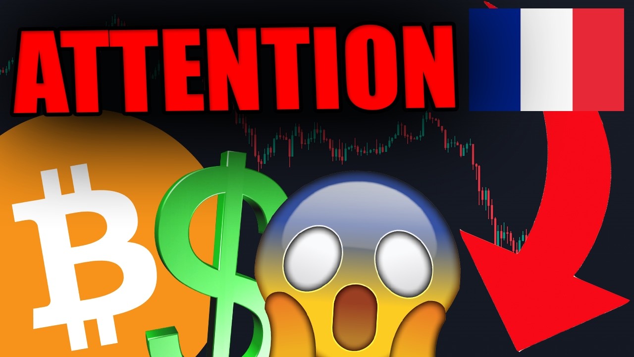 LE BITCOIN & LA CRYPTO EN CHUTE LIBRE... GROS AVERTISSEMENT
