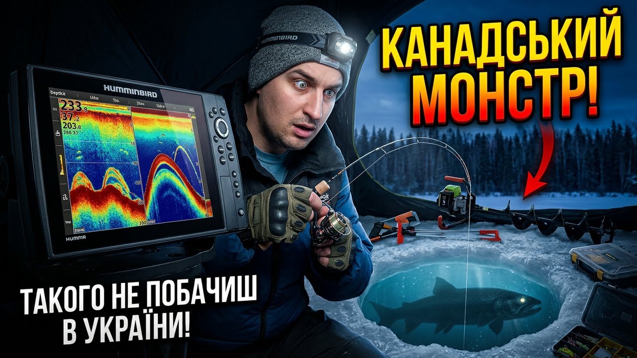 Такої рибалки в Україні не побачиш! Канадський екстрим