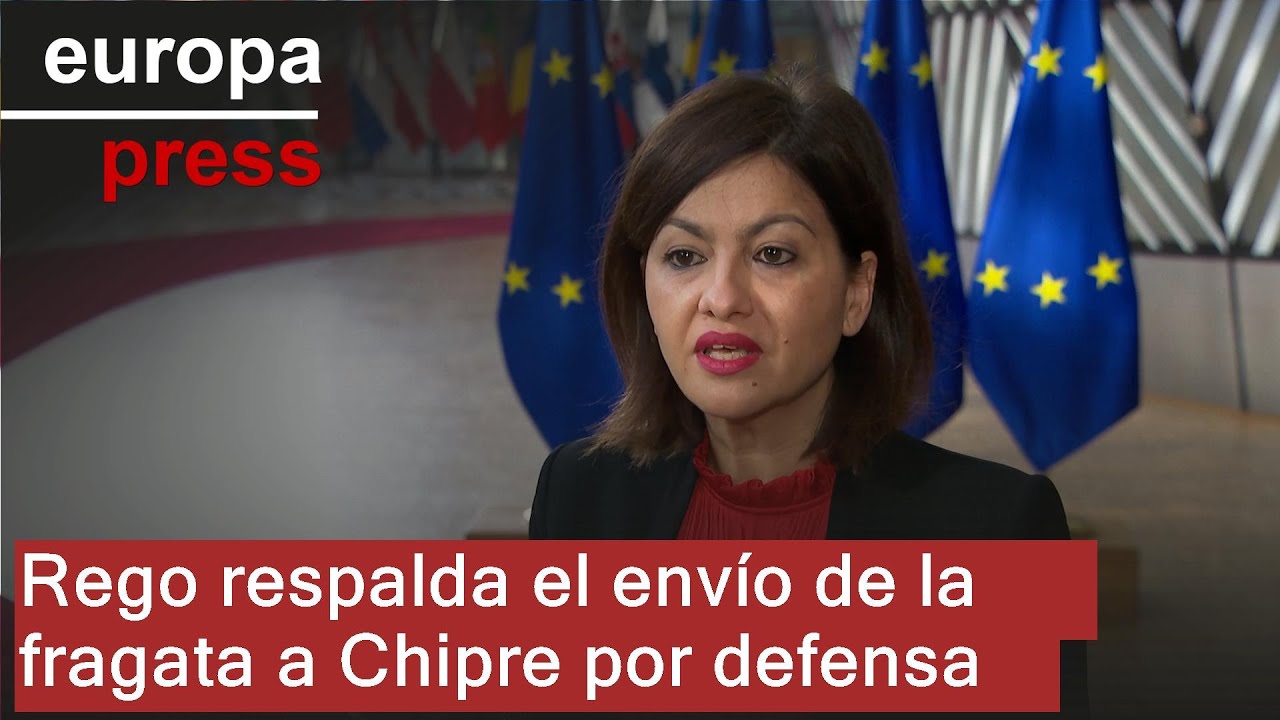 Rego apoya el envío de la fragata a Chipre por ser una misión de defensa