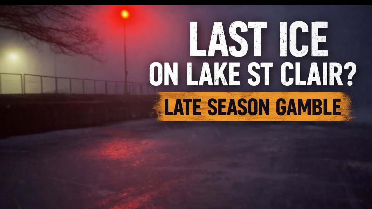 Last Ice on Lake St Clair? | Before the Detroit River Run