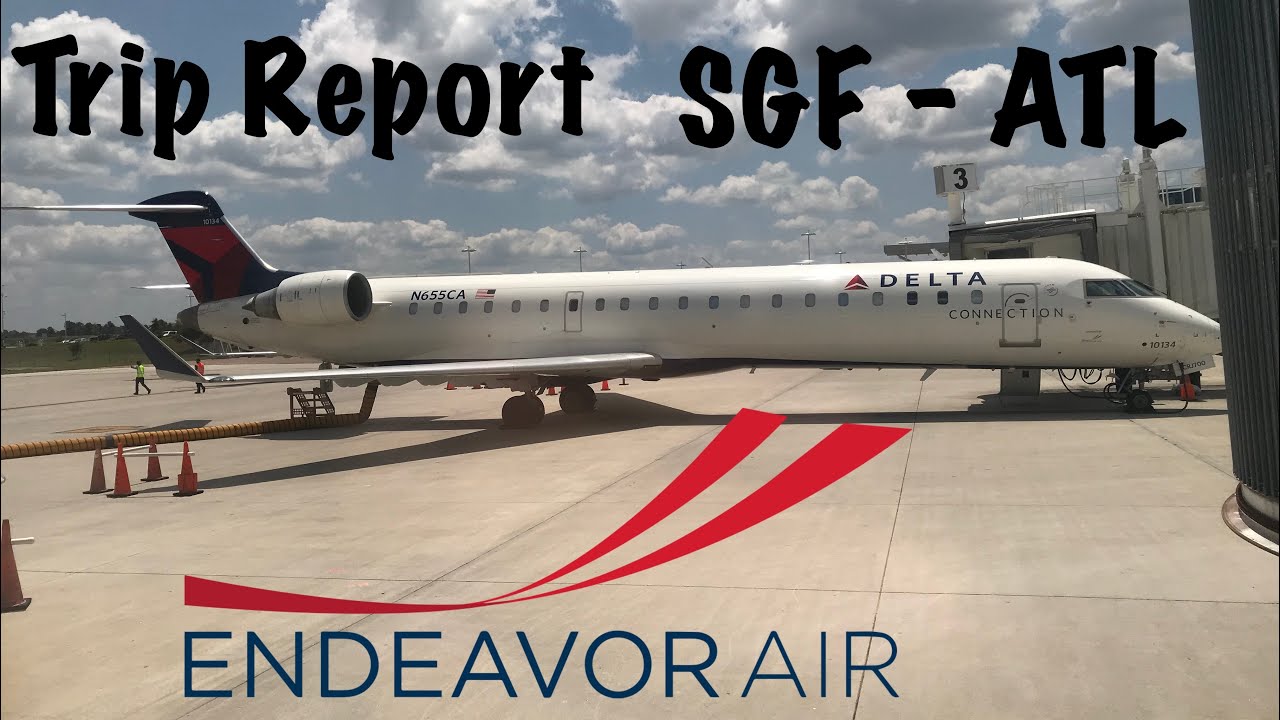 Trip Report - Delta Air Lines (Endeavor Air CRJ200) SGF - ATL