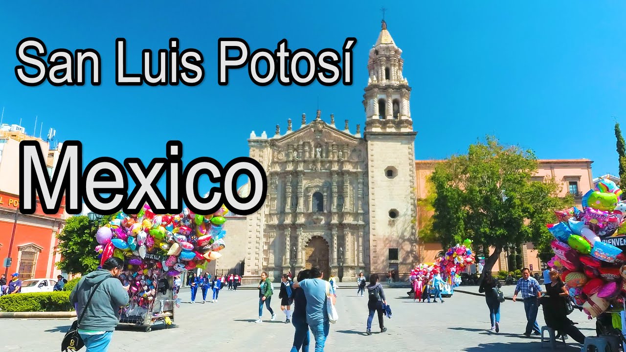 San Luis Potosi Mexico Walk 4K (1/2)