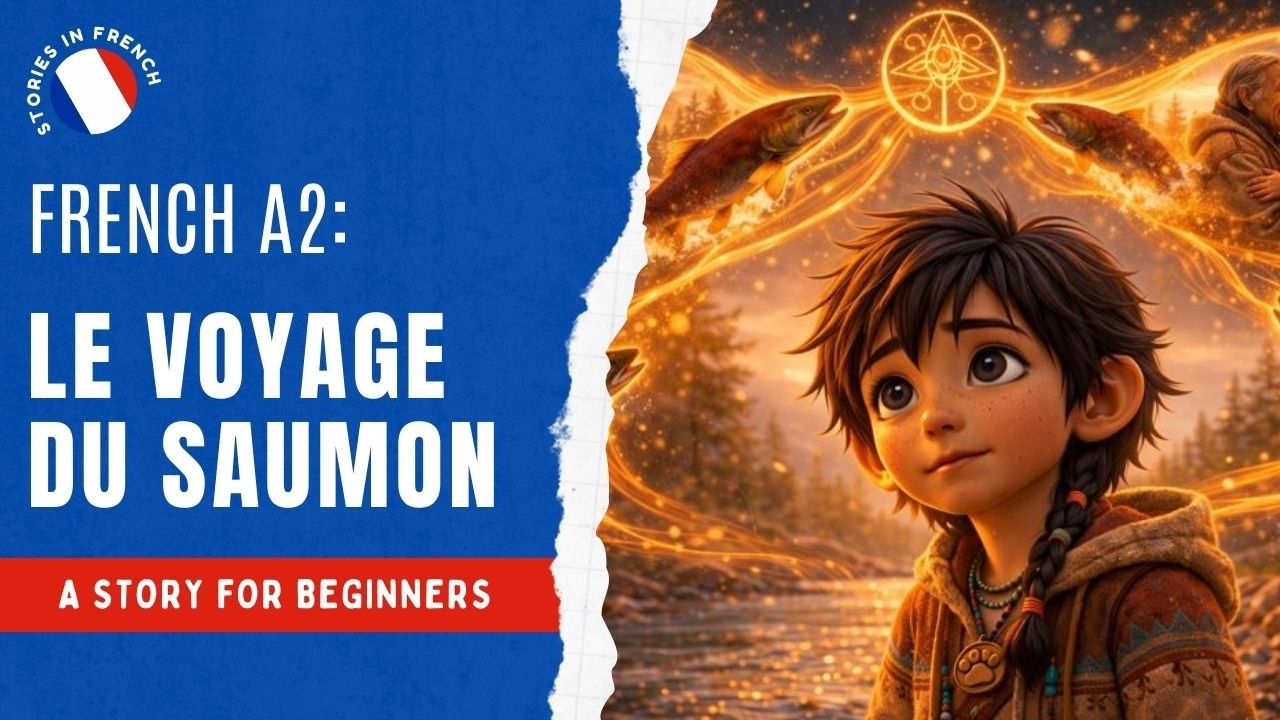 French Listening Practice A2 | Short Story for Beginners with Translation
