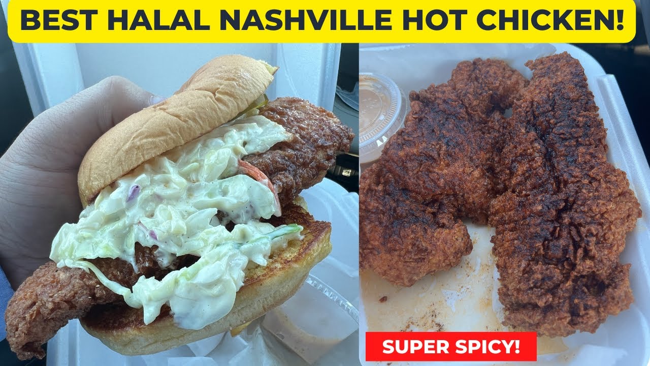 Best Halal Nashville Hot Chicken!?  Centros most tender chicken sandwich!