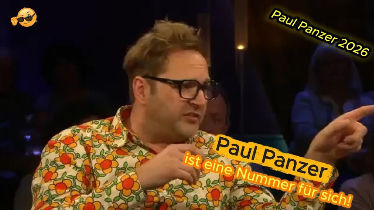 Paul Panzer ist eine Nummer für sich!
