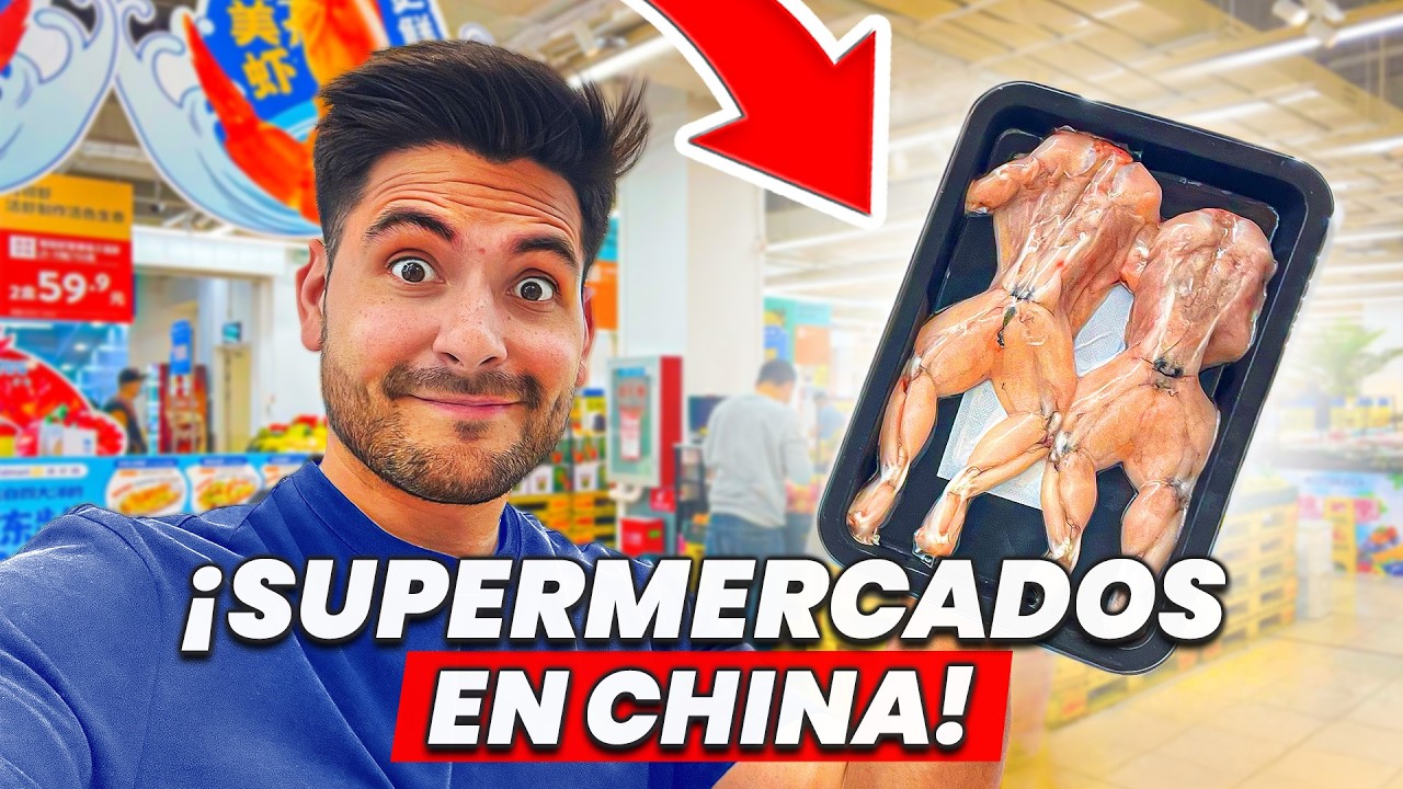 ¡NO ESTABA PREPARADO PARA ESTO! Así son los Supermercados en CHINA