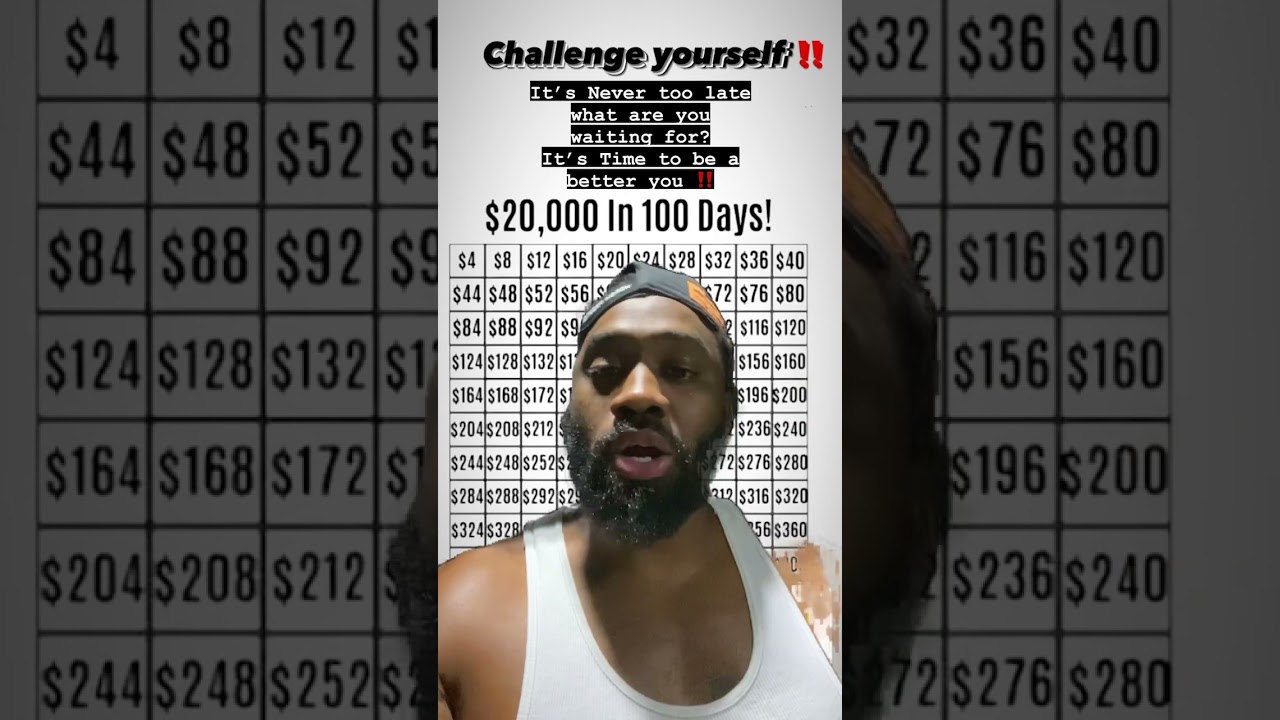 How it works (Save $20,000 in 100 days) 🏦💰