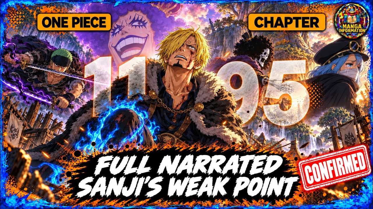 ONE PIECE 1195 FULL CHAPTER NARRATION &ndash; SANJI&rsquo;S WEAK POINT