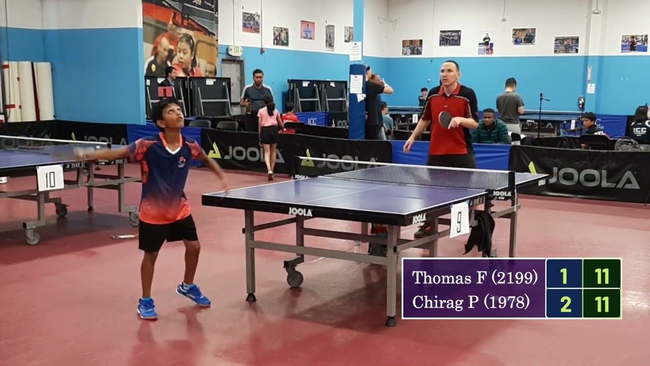 Thomas Fersch (2199) vs Chirag Pradhan (1978) at ICC Joola Autumn Open on 10-28-2023