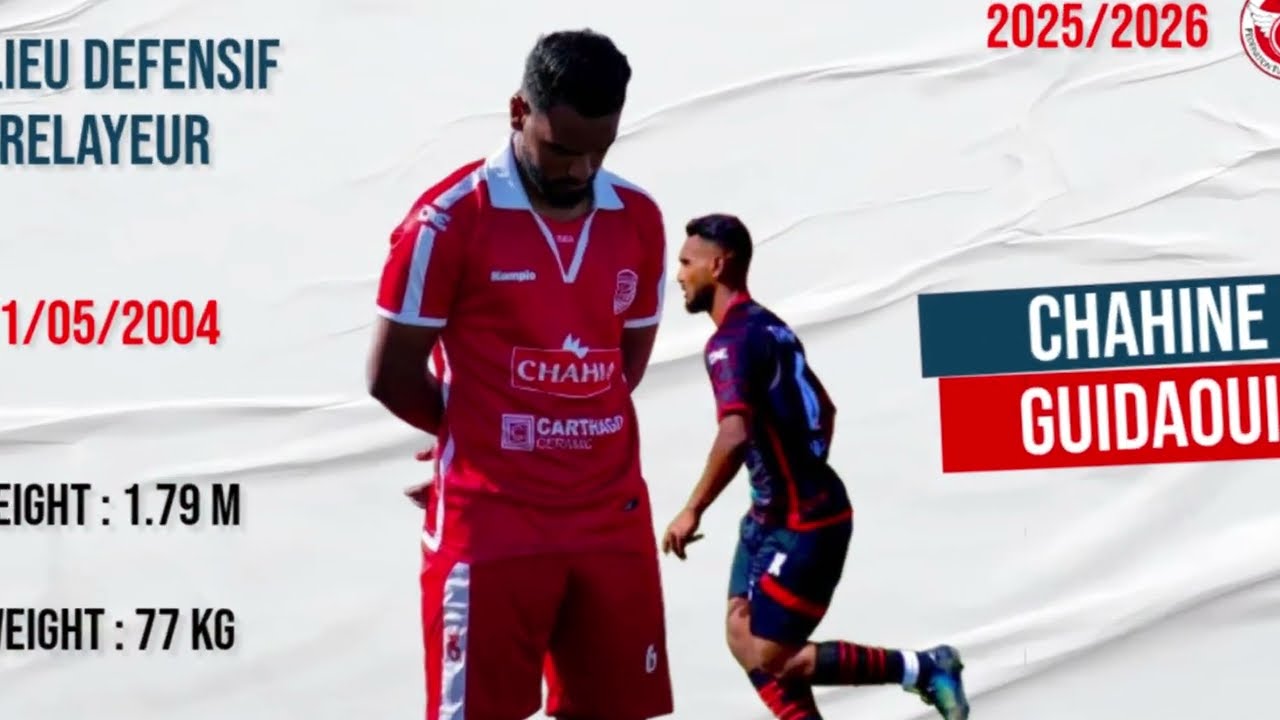 Chahine Guidaoui ►Best Of & Highlights Season 2025/2026 - As Agareb
