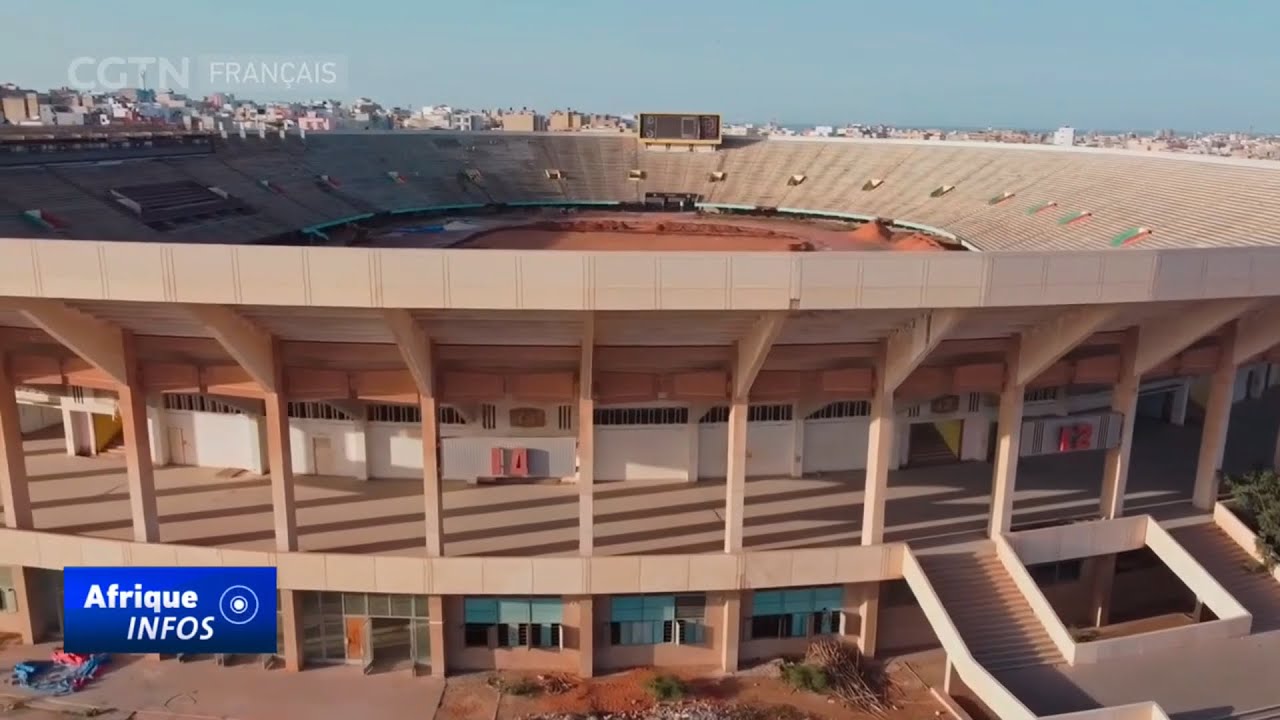 Avancée des travaux du projet de réhabilitation et de modernisation du stade Léopold Sédar Senghor