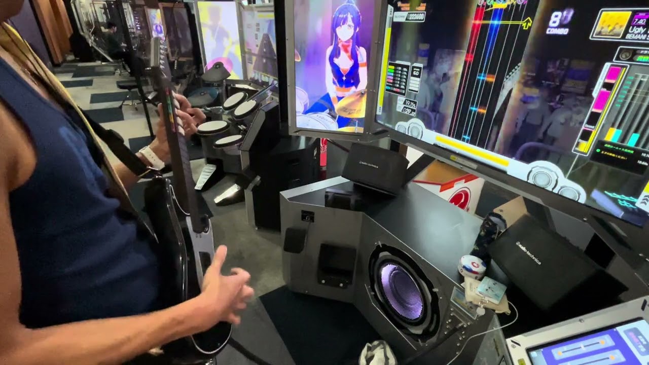 【GITADORA】Ugly Duckling[BASS MASTER]プレイ動画