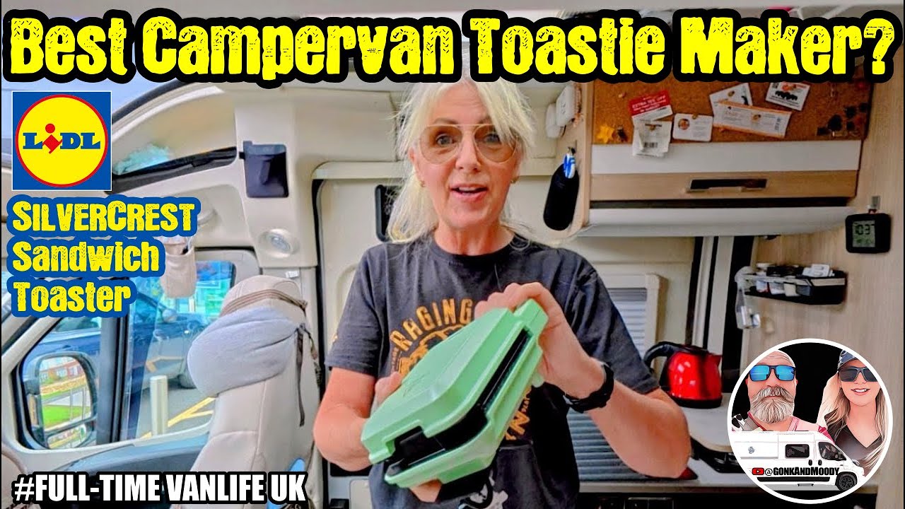 Best Campervan Toastie Maker? We Review the Lidl Silvercrest Sandwich Toaster #vanlife #gadgets