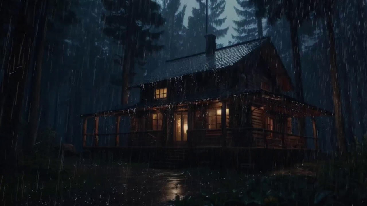 Super Heavy Rain To Sleep Immediately - Rain Sounds to Relax Fast