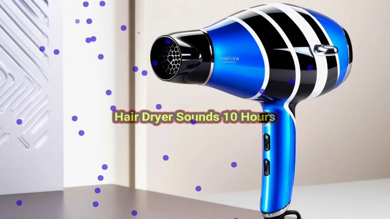 White Noise for Babies – Blow Dryer ASMR - Night Calm White Noise