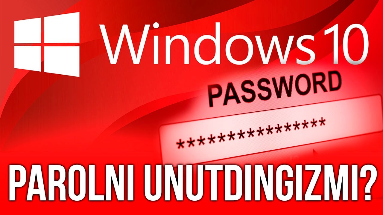 WINDOWS PAROLINI O'ZGARTIRISH // PAROLNI BUZISH
