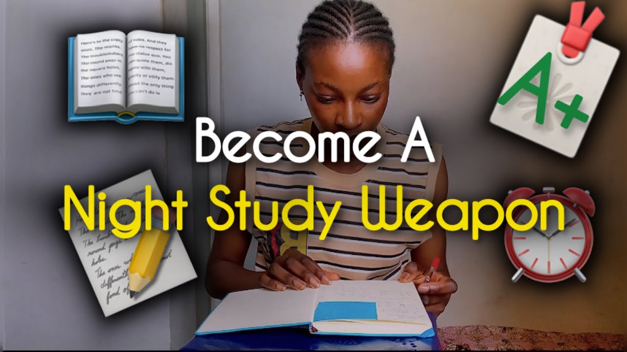How to STUDY AT NIGHT without FALLING ASLEEP 