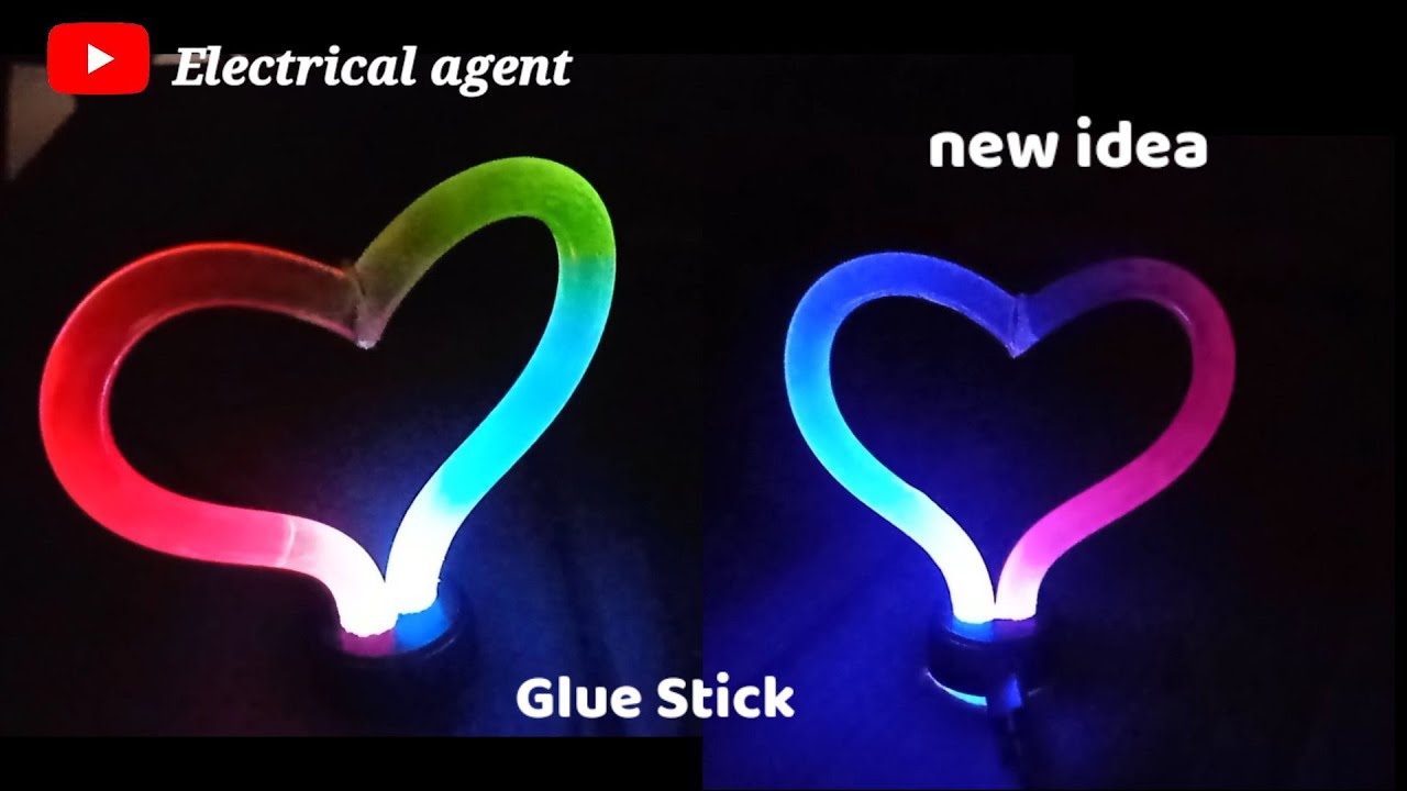 Lighting Showpiece From Glue Stick // Top Decoration Project Using Glue Stick // All 2022 Projects
