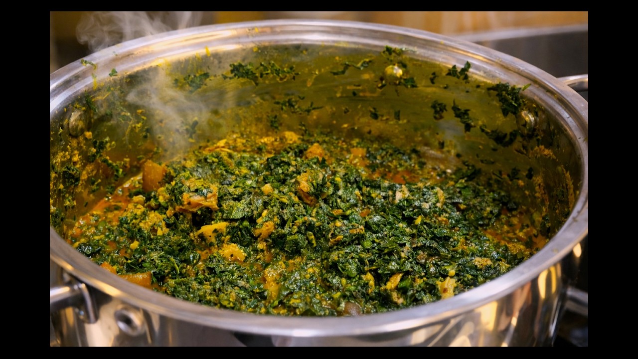 Easiest And Simpliest Nigerian Vegetable Soup | I Make This Soup Every Weekend | So Delicious!