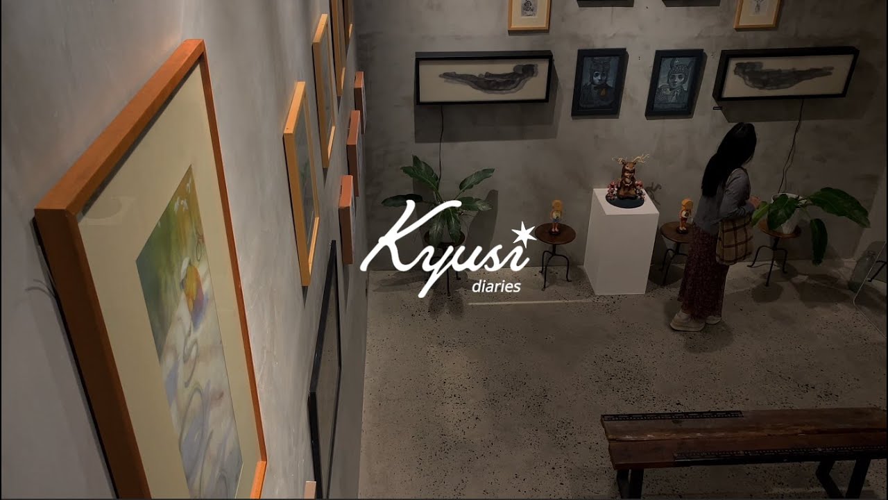 kyusi diaries — art gallery, cafes, arcade date