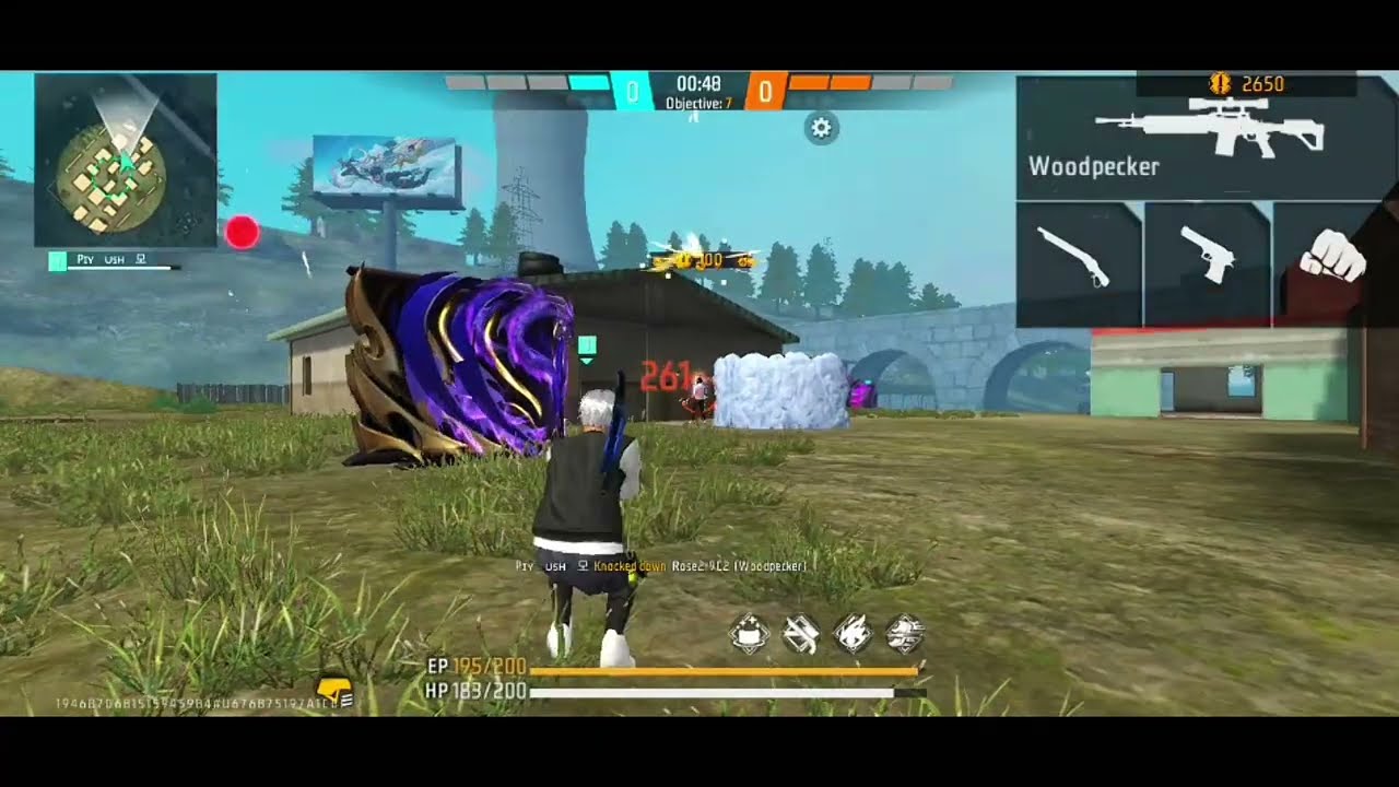 1 VS 2 Hilight ✨️✅️ #freefire #ffhandcam #freefireclips #freefirehighlights