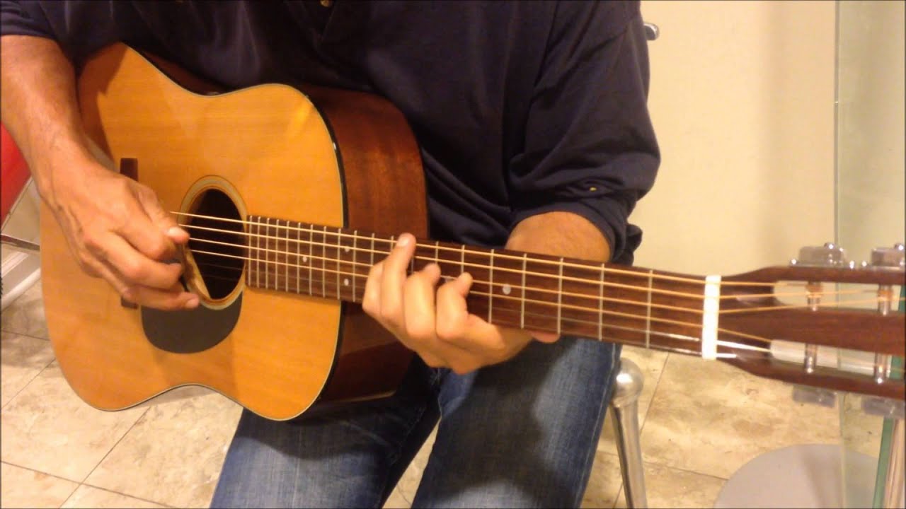 Paul Helou guitar demo 70s martin D18S
