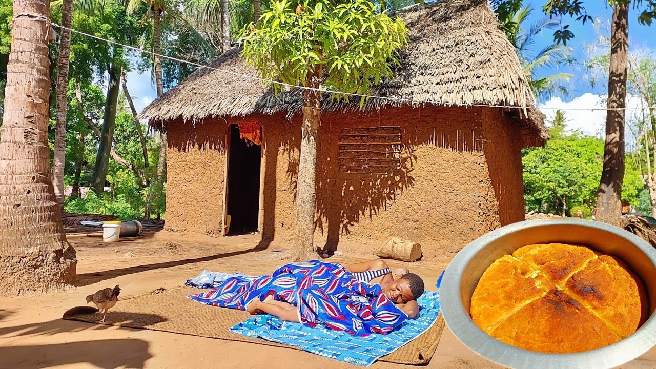 We Baked a Cake With NO Oven! Millet Porridge, Morning Routine & Joyful African Village Life