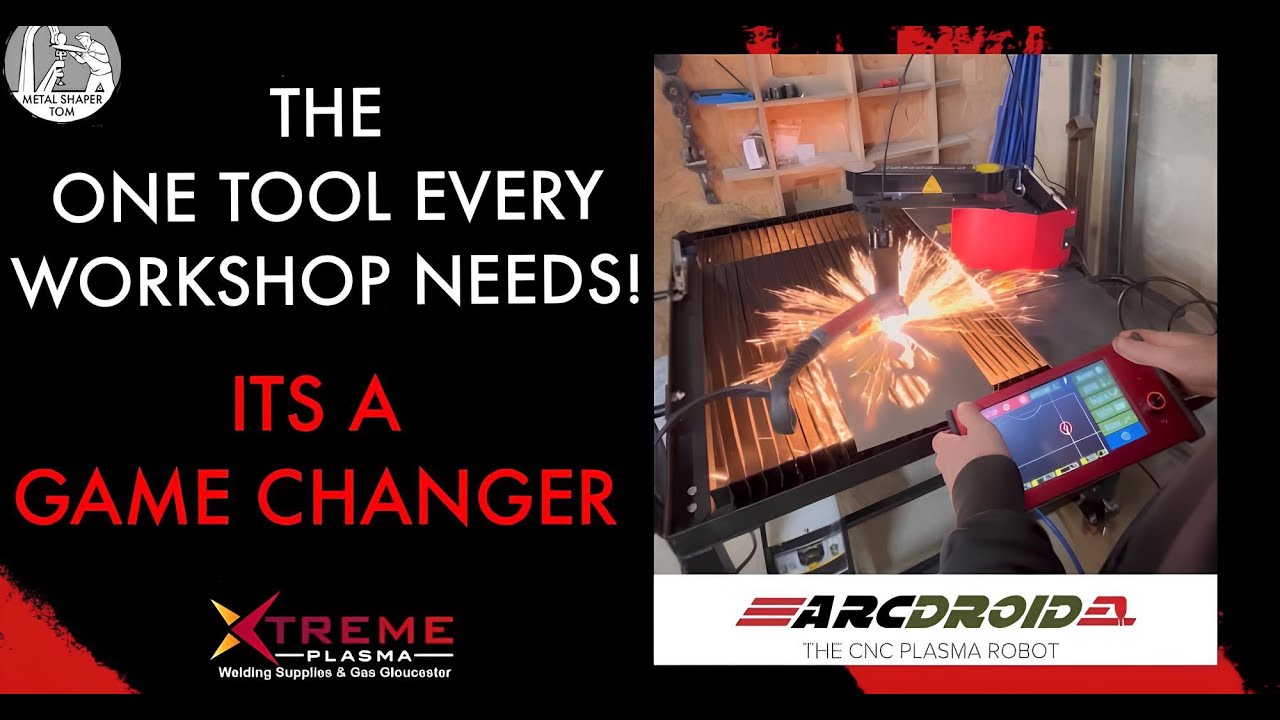 Arcdroid cnc plasma cutter   new workshop tool   it’s a game changer