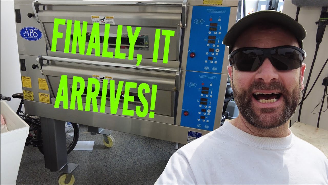 Building a micro bakery: The deck oven finally arrives! Plus one more piece of equipment :)