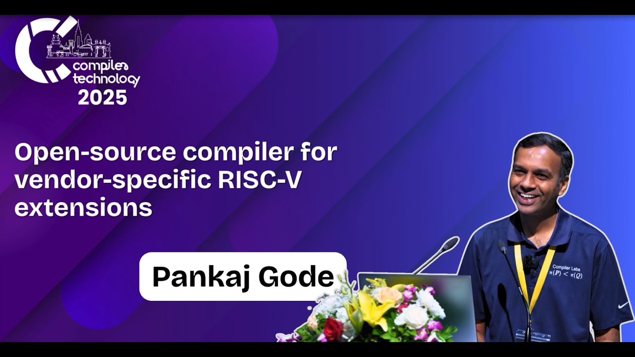 Компилятор с открытым исходным кодом для расширений RISC-V, специфичных для конкретных производит...