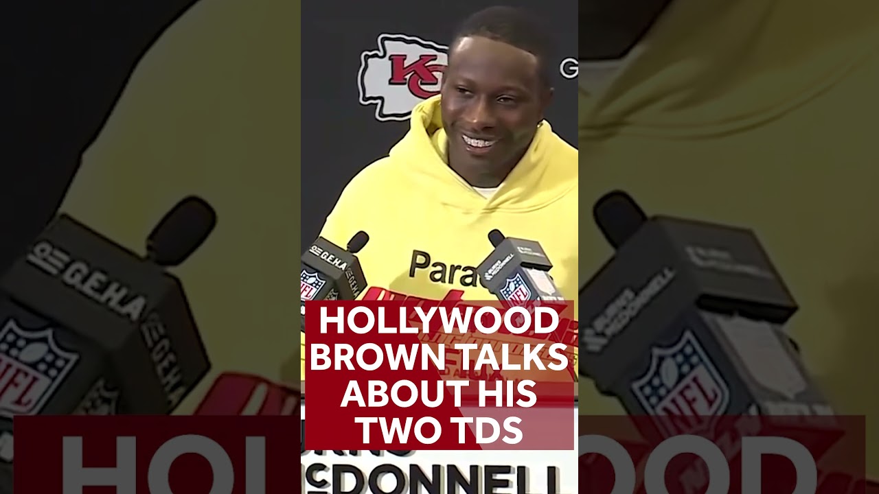 Chiefs WR Hollywood Brown breaks down his two touchdowns #Chiefs #NFL #Sports