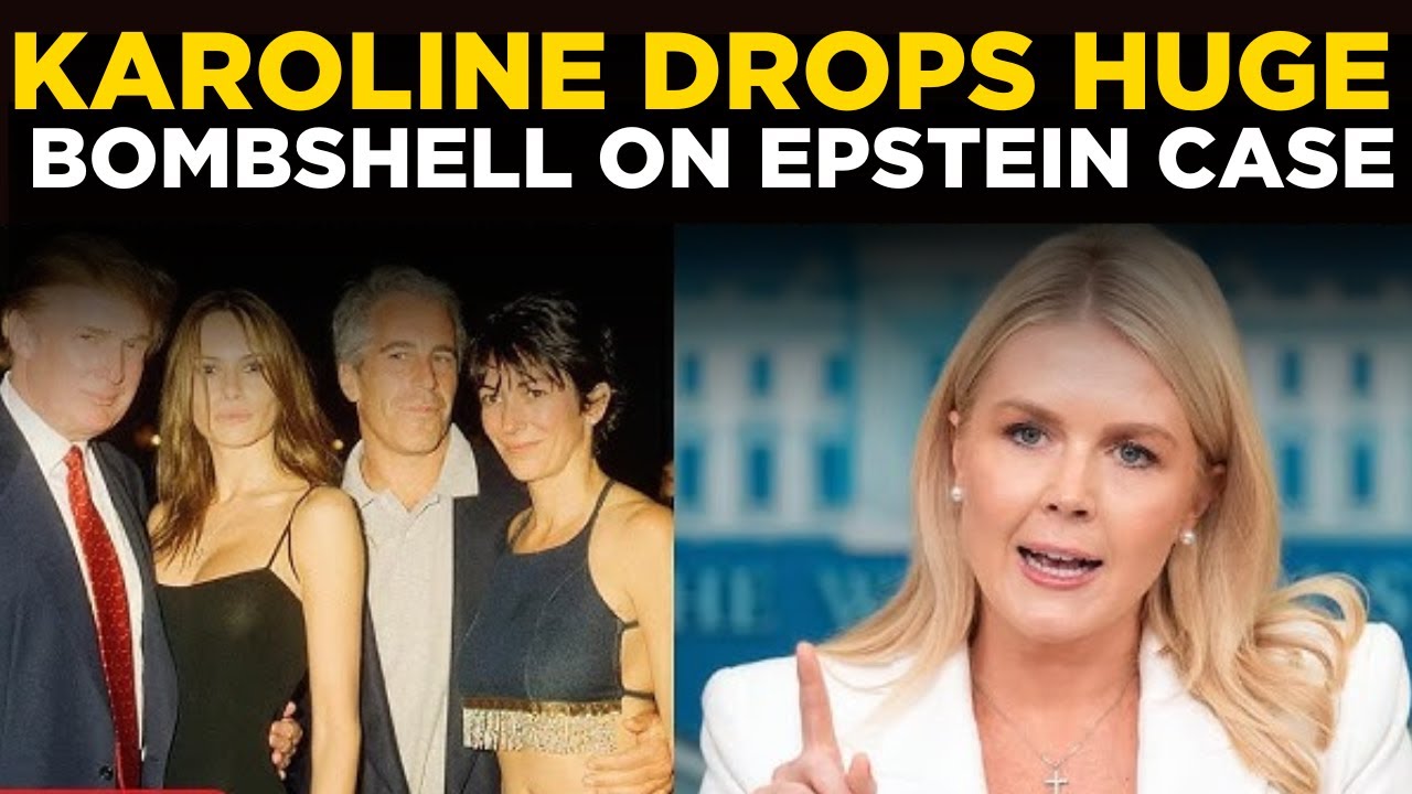 Karoline Leavitt LIVE: ‘President Has Ordered…’: Trump Secy’s BIG Epstein Case Announcement